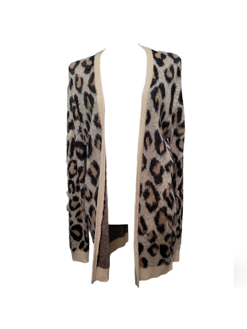 WITTY FOX | Printed Cardigan | Color: Leopard | Size: L